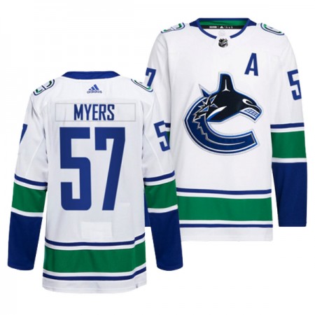 Vancouver Canucks Trikot Tyler Myers 57 Adidas Weiss Authentic - Herren